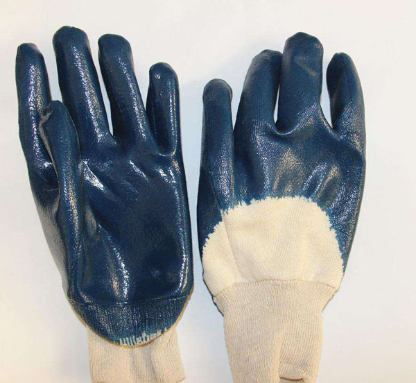 Nitrile coated glove cotton