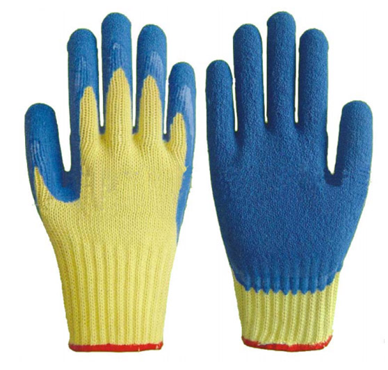 Kevlar Cut-Resistant Coated Gloves