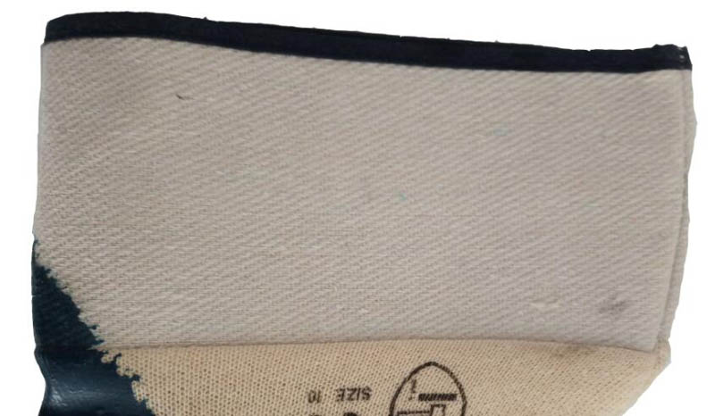 Cotton Nitrile Coated Gloves with Safety Cuff
