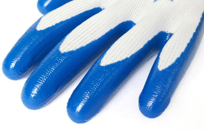 nylon nitrile coated gloves