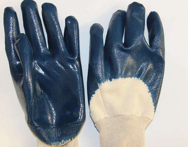  nitrile coated cotton gloves