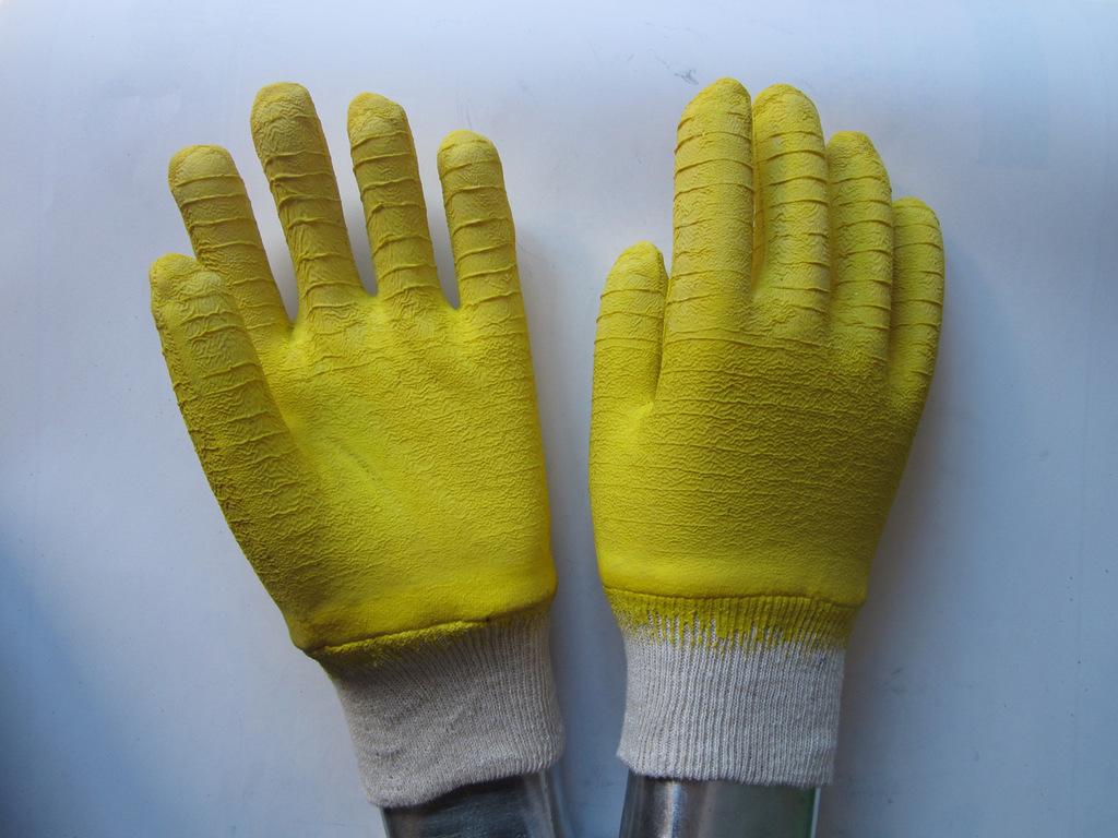 latex work gloves