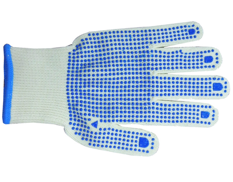 dot-molded gloves